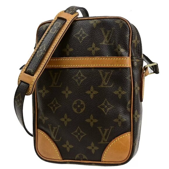 Louis Vuitton Handbags - LOUIS VUITTON Danube Shoulder Bag Monogram Leather Brown France